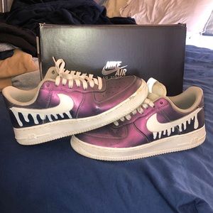 Custom drip air force’s